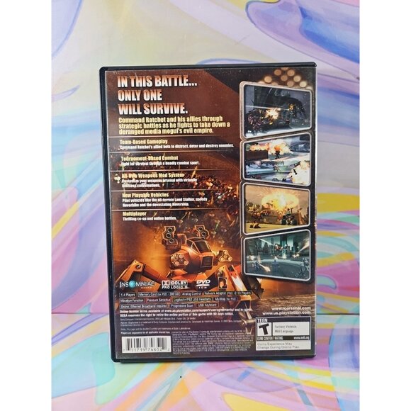 Ratchet: Deadlocked (Sony PlayStation 2, 2005) CIB - Picture 2 of 3